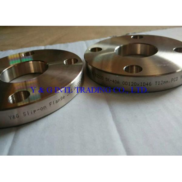 Forged Slip On Fittings And Flanges Carbon Steel / Stainless Steel / Cu Ni