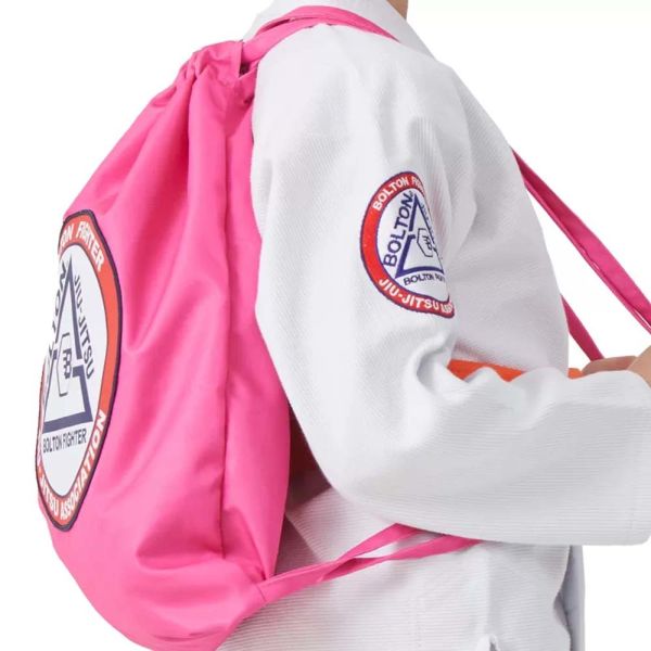 Premium BJJ Gi Bag with Customized Logo 250gsm Ripstop and Drawstring Loops for Kids Unisex Martial Arts Gear