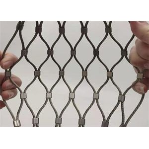 Anti-Theft Stainless Steel Cable Mesh with Corrosion and UV Resistance for Safety Net Applications