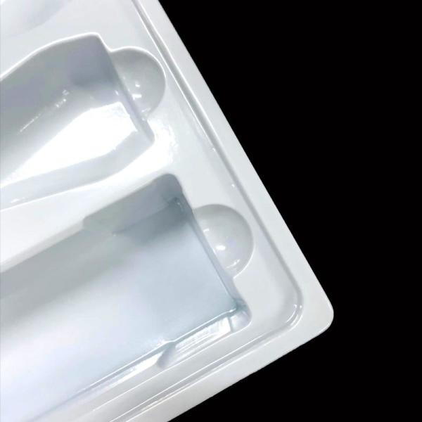 Custom White PET Blister Tray for Cosmetic Packaging