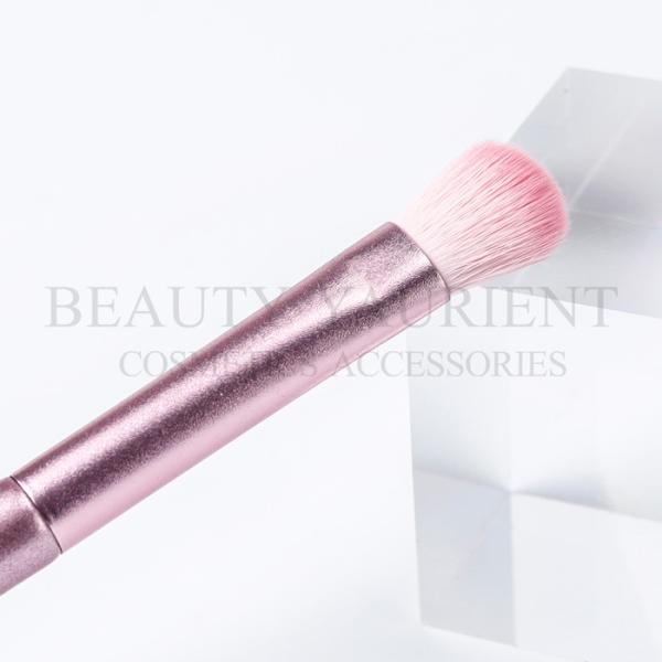 Hotstamping Logo Round Essential Eyeshadow Makeup Brushes 12g