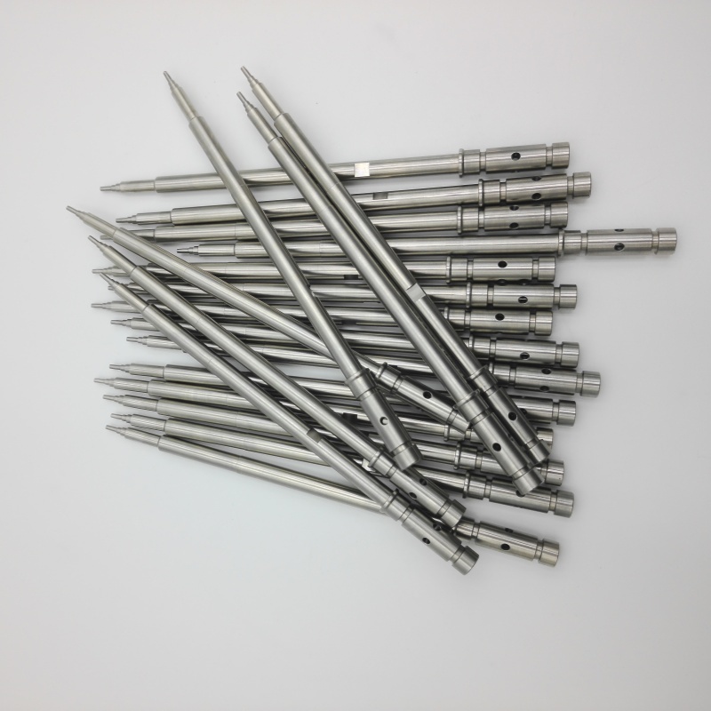 Medical Metal Blowing Deep Hole Long Shaft Side Hole Needle CNC Machining