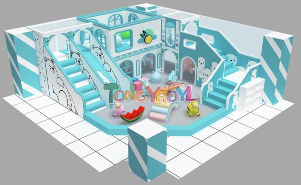 Child Development Indoor Playground  Safe Equipment For Physical And Cognitive Growth