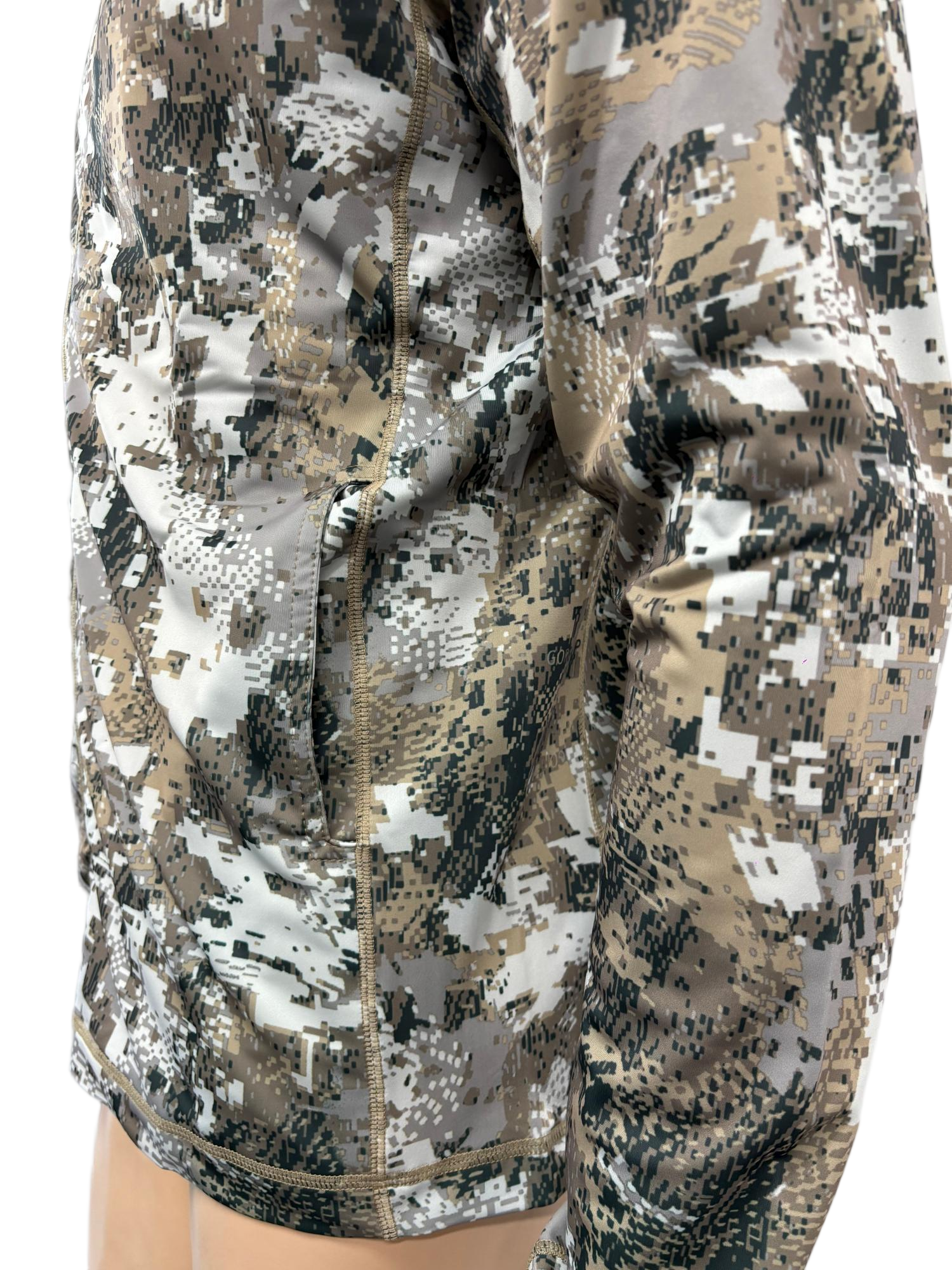 Desert Camouflage Wind & Sand Resistant Hoodie With Face Shield