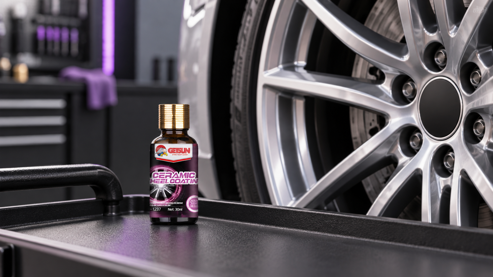 GETSUN 30ml Nano Ceramic Wheel Coating