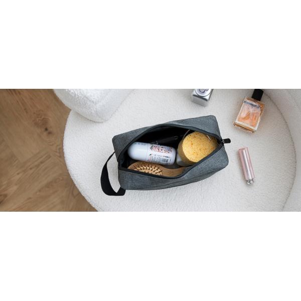 Travel Toiletry Bag For Women And Men, Water-Resistant Shaving Bag For Toiletries Accessories, Foldable Storage Bags With Divider And Handle For Cosmetics Toiletries Brushes Tools