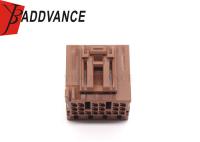 Fêmea automotivo elétrica 24 Pin Auto Compressor Connector da cor de Brown