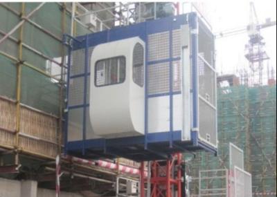 1000kg Twin Cage Construction Hoist Elevator for Building Material
