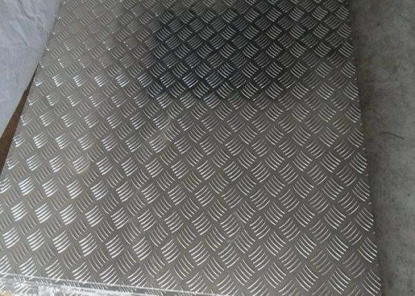 5052 3003 Aluminium Chequered Plate Fire Resistance Leaf Pattern For Solar Reflective Film