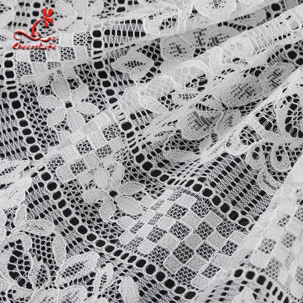 Wholesale African white tulle Lace Fabric Product For Garment