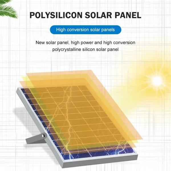 Holofote solar LED à prova d'água economizador de energia 50w 100w 200w 300w