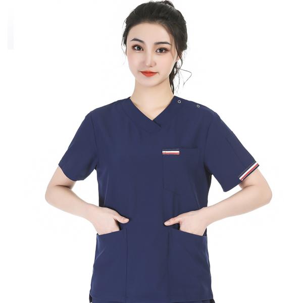 Готовы к отправке экологически чистые переработки предпродажи медсестринские скрабы униформы для женщин