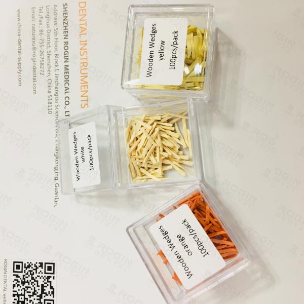 Reparo dental de Kit Wooden Wedges For Teeth do sistema dental descartável da matriz dos materiais