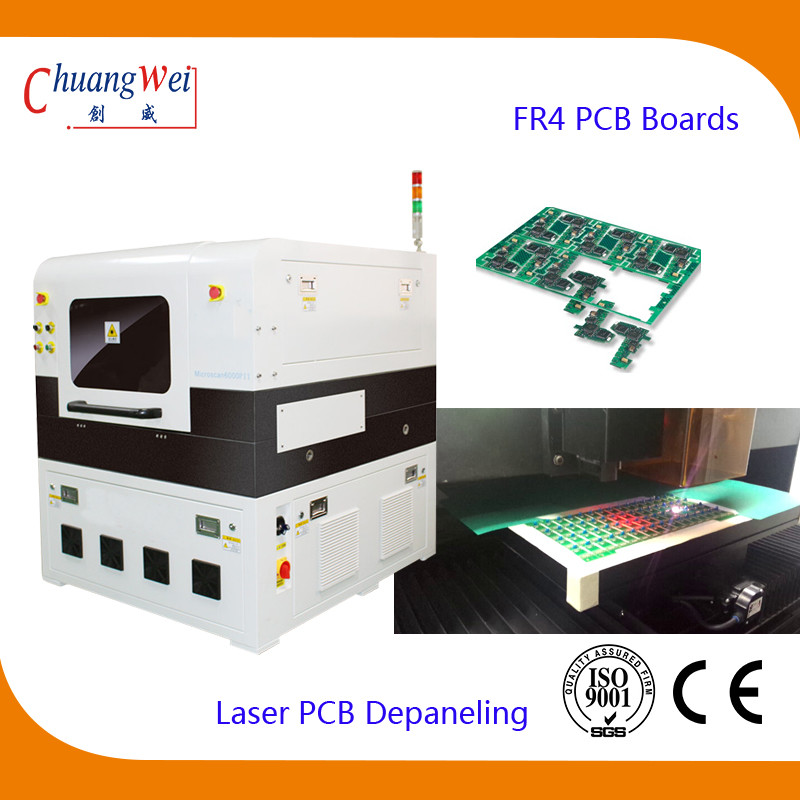 Опционный онлайн или автономный PCB лазера режа машину PCB Depaneling с длиной волны лазера 355nm