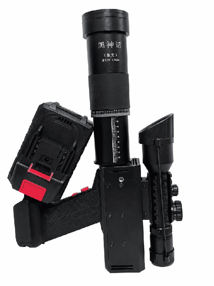 260W Direct-Beam High Power Laser System with Detachable Battery