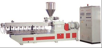 Double-screw Plastic PE WPC Decking Profile Making Machine for 150-200kg/h Capacity