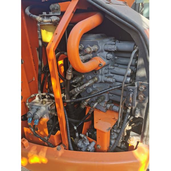 ZX75 7,5 тонны Hitachi Японский экскаватор с оригинальным гидравлическим цилиндром