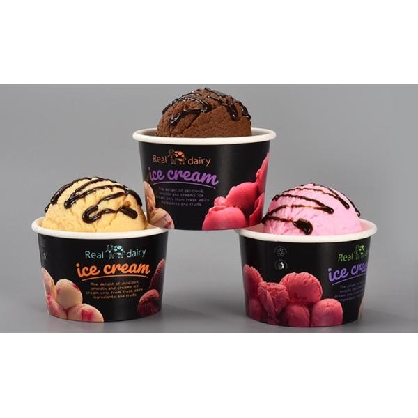 Shipping Cost Eco-Friendly Biodegradable Disposable Paper Bowl for Ice Cream and Salad