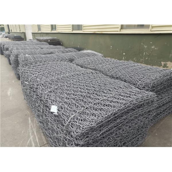 Heavy Duty Q235 Gabion Wall Baskets Gabion Rock Cages For Livestick