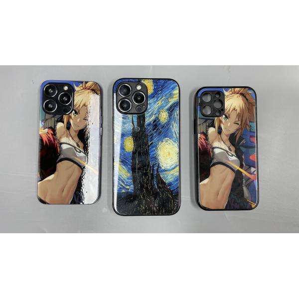 Iphone Кожаные сублимационные пустые чехлы для телефонов оптом OEM