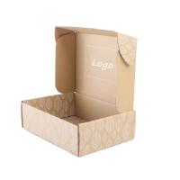Carton ondulé sur mesure expéditeur de courrier rigide artisanal 10x8x4 boîte de courrier