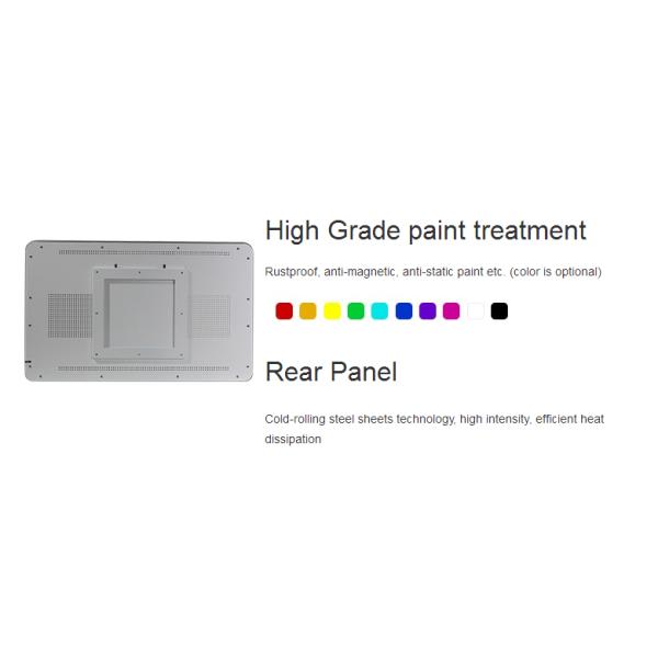21.5 Inch Flat Capacitive Multi Touch Screen LCD Monitor View Angle Display For Computer