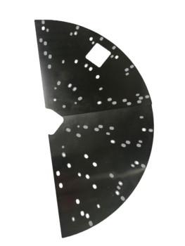 Antirust Vacuum Furnace Parts Laser Cutting Molybdenum Heat Shield