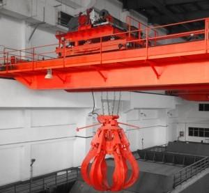 8t 10t 12.5t Grab Overhead Crane Waste Crane A8 Working Duty
