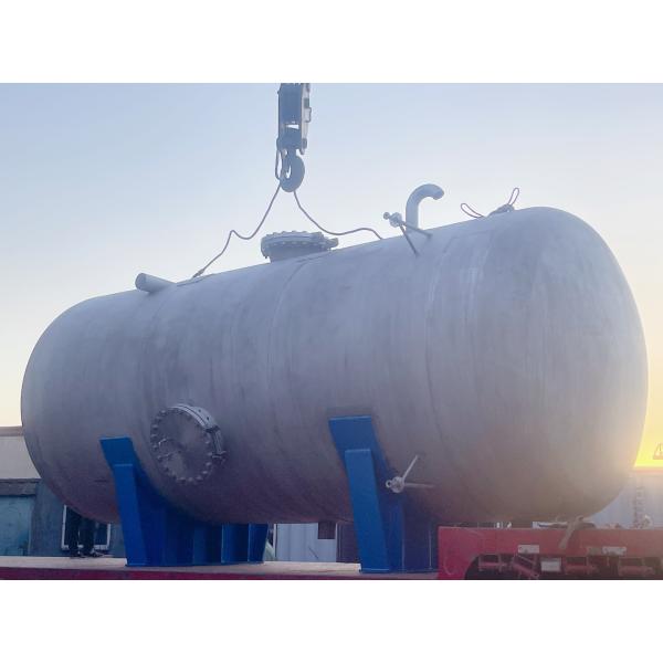 Нержавеющая сталь горизонтальный приемник воздуха барабан для хранения жидкости коррозионно устойчивый