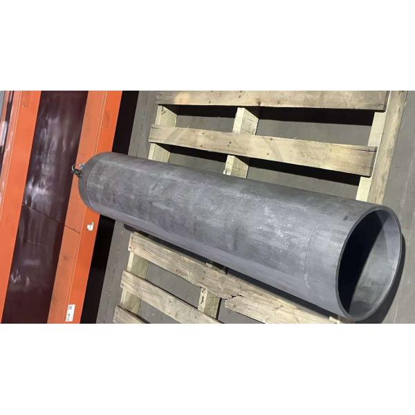 Теплопроводность Черная 160 W/M K Кремниевая карбидная труба для солнечных элементов