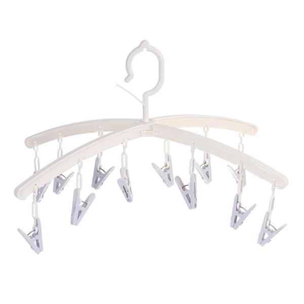 White PP 42*24cm Opp Bag Baby Clothes Holder