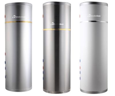 2025 100L-500L Residential Stainless Steel Tank Free Standing Theodoor Heat Pump Water Tank