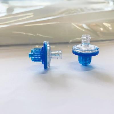 0Filtro hidrofóbico em linha de hemodiálise com membrana de PTFE