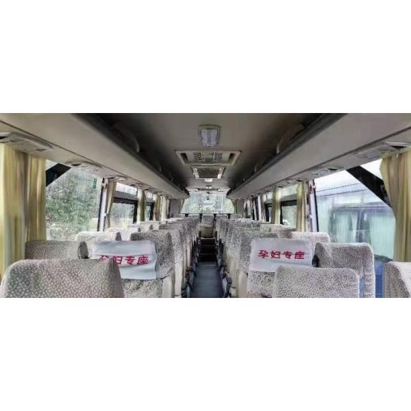 Electric GTZ6112 Used Coach 48 Seats Buses Left Hand Drive Luxury Sleeper Bus
