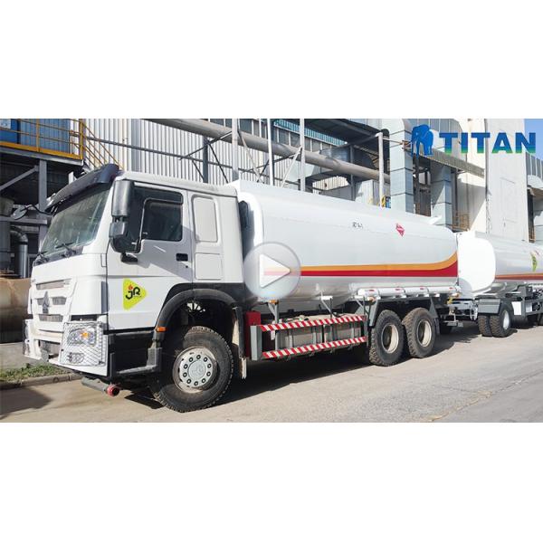 TITAN Sino Truck Howo Fuel Tank Truck Price | Truck Fuel Tanks for Sale