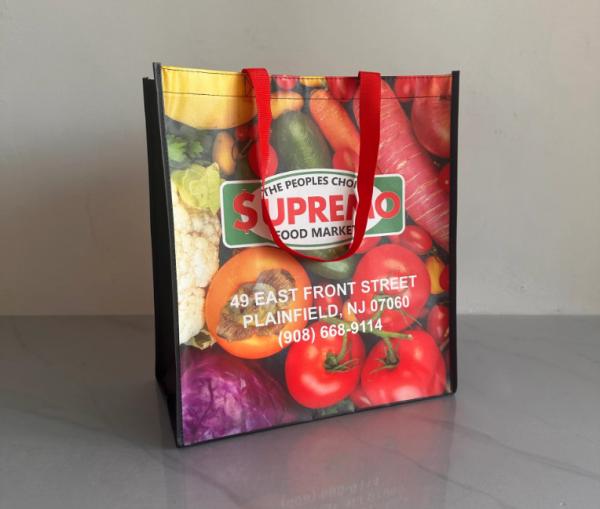 Printed Eco Grocery Printable Gift Reusable Recycled Non-Woven Laminate Promotional Custom Non Woven Shopping Tote Bag With Logo