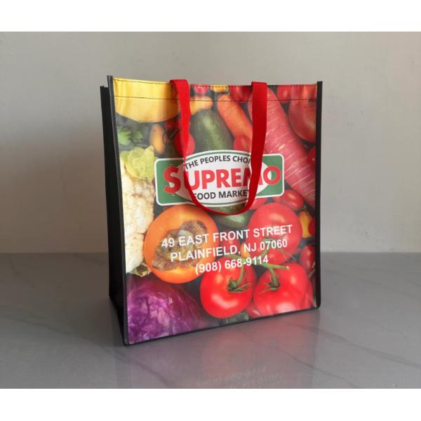 Printed Eco Grocery Printable Gift Reusable Recycled Non-Woven Laminate Promotional Custom Non Woven Shopping Tote Bag With Logo