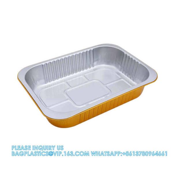 2200ml/4.85LB, Sturdy Aluminum Foil Pans With Lids For Cooking, Baking, Reheating, Freezer, Oven, Recyclable