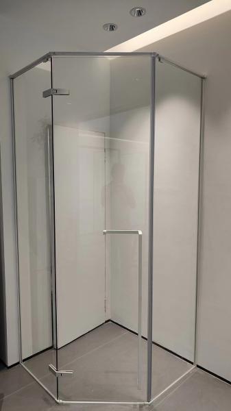 High Strength Stainless Shower Door Hinges Erosion Resistant Waterproofing
