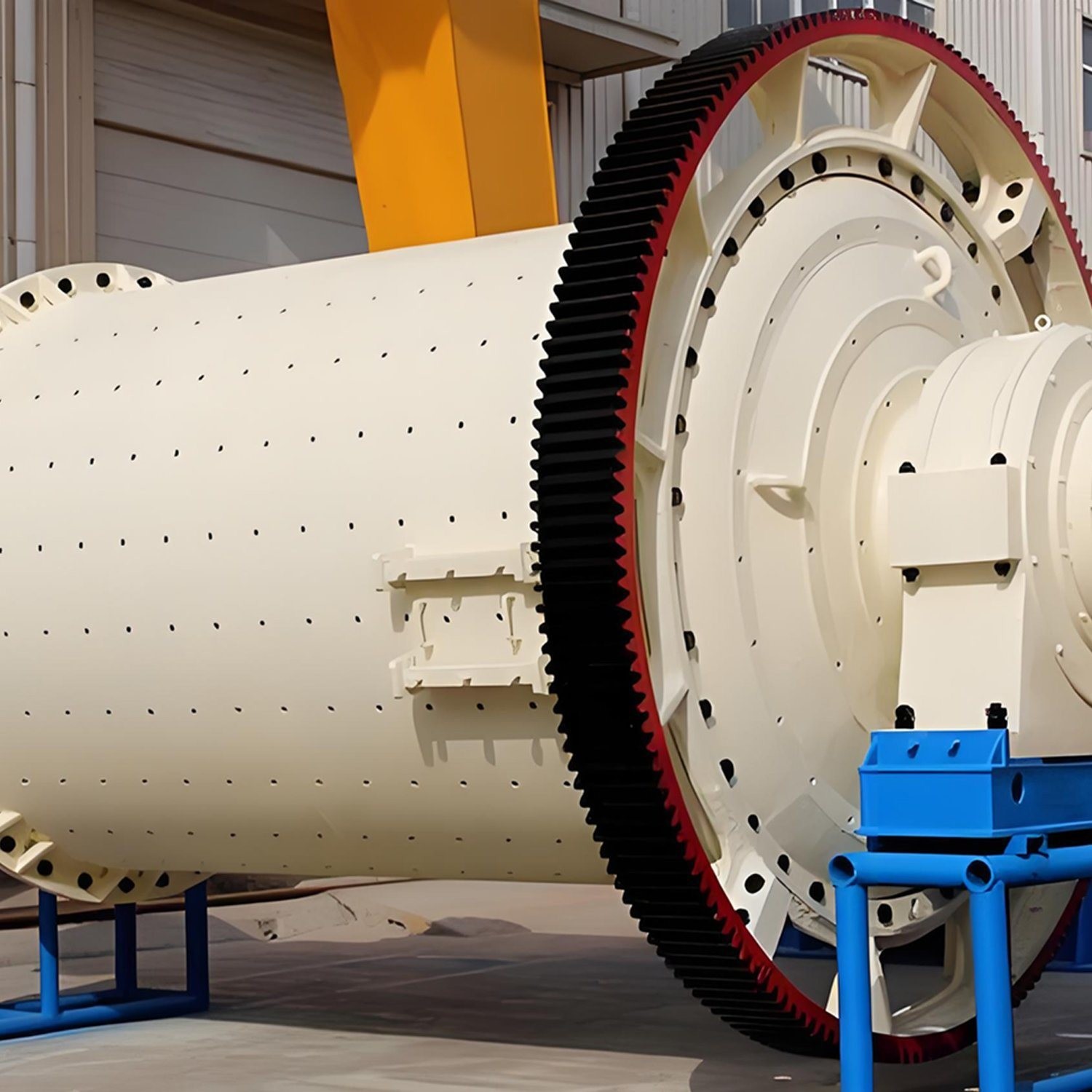 Large Capacity Ball Grinding Mill Dry and Wet Type Mine for Your Customer Requirements