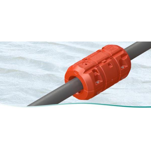 Floatador de manguera de dragado de HDPE, floatadores de tuberías de dragado resistentes a los rayos UV