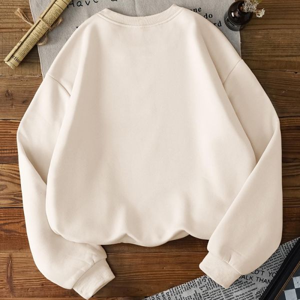 Spring Autumn Women Sweatshirts Adult Winter Fleece Hoodie Women