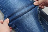 GRS Cotton Polyester Spandex Denim Fabric For Women Medium 9.9 Oz 62/63'' 335 Gsm