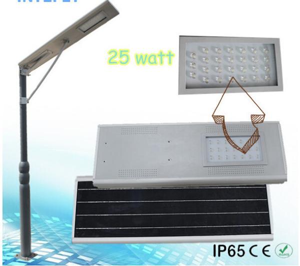 20W/30W solar garden lights CE RoHS UL integrated solar street light