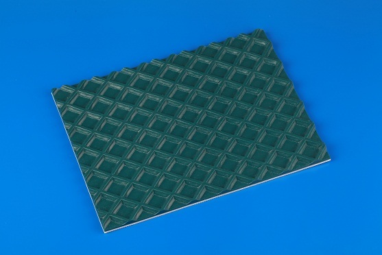 Wear Resistant Checker Pattern PVC Conveyor Belt For Wood Sanding Line