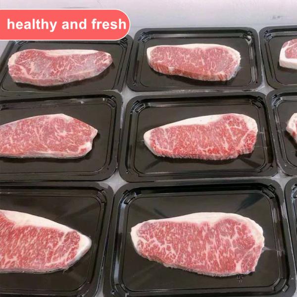 290 X 190 X 20 Mm PP Plastic Vacuum Skin Pack Tray For Beef Steaks