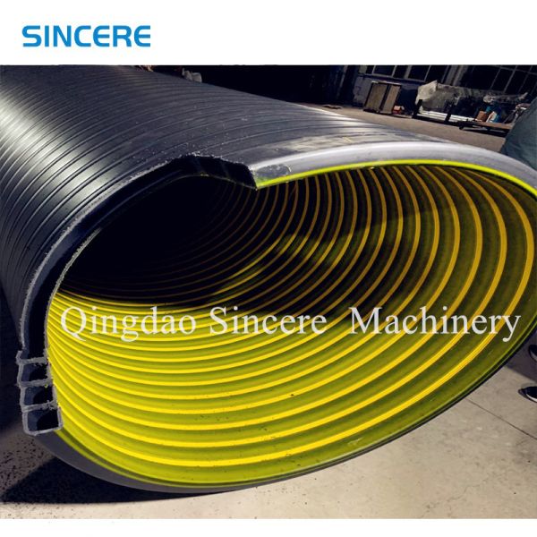 Large-Diameter Hollowness Wall Winding Pipe Extrusion Machinery Equipment
