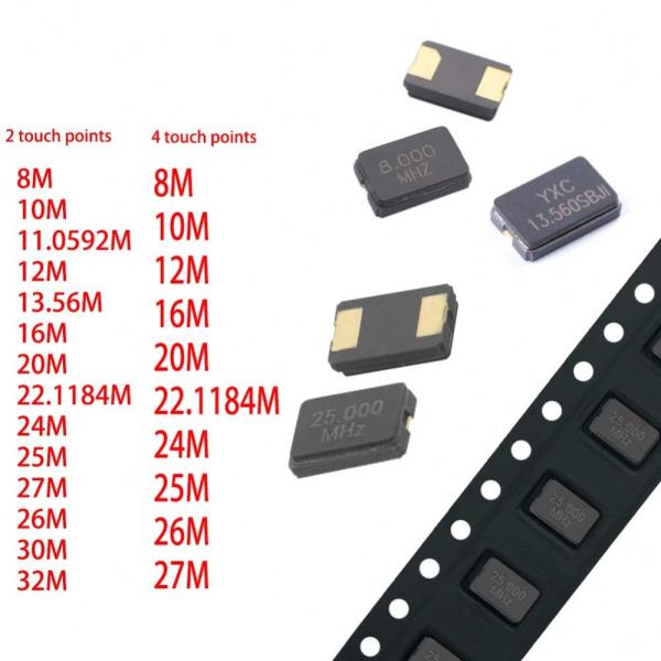 Oscilador de cristal X5032110592MSB2GI HC49 SMD 20pF 20PPM 4MHz Oscilador de cristal 4.000MHz com amostra gratuita
