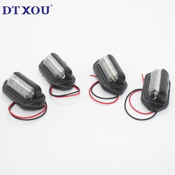 66*22MM Universal Car Fitment Auto Rear License Lamp Light E-mark LED License Plate Lamp