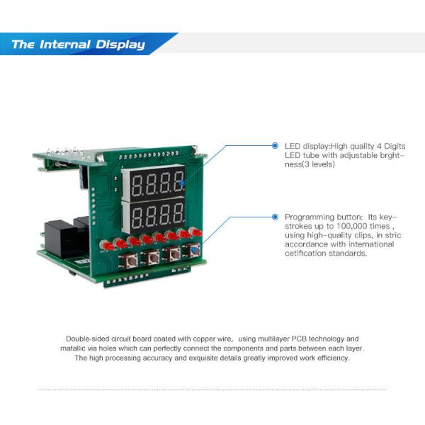 WSK302 72*72MM Digital Programmable Thermal Thermostat temperature And Humidity Controller With LED Display